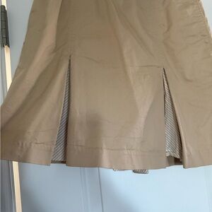 Vineyard Vines Tan Mini Skort with Front Slits